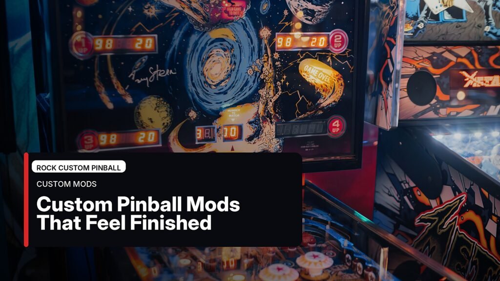 Custom Pinball Mods That Make a Machine Feel Finished – Rock Custom ...